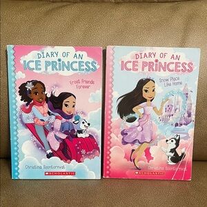 Scholastic 'Diary of an Ice Princess' Book #1 and #2
